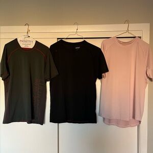 Three Rhone and Lulu shirts